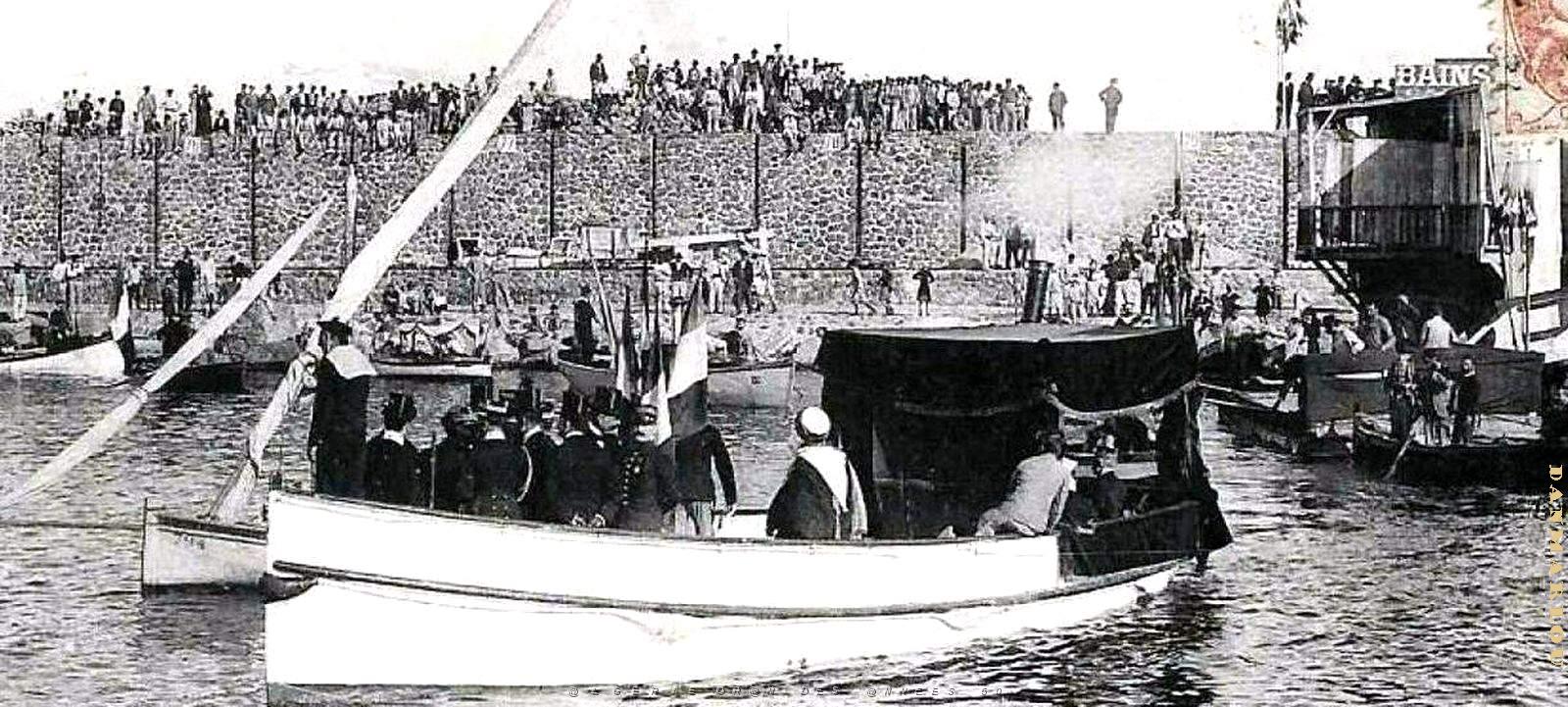 2421- Oran - Port Voyage Ministeriel2 - 1905.jpg